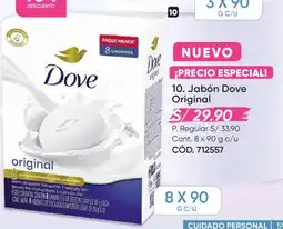Azzorti Dove jabón original oferta
