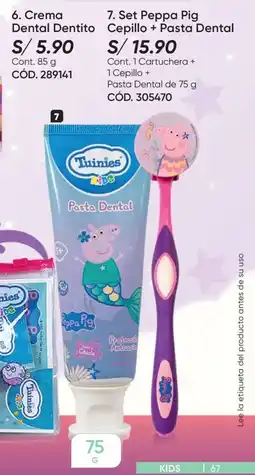 Azzorti Set peppa pig cepillo + pasta dental oferta
