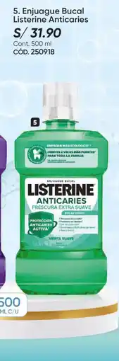 Azzorti Listerine enjuague bucal anticaries oferta