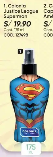 Azzorti Superman colonia justice league oferta