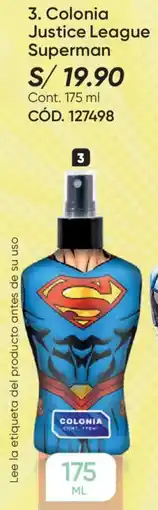Azzorti Colonia justice league superman oferta