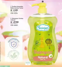Azzorti Tuinies natural shampoo oferta