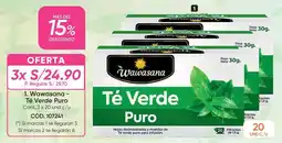 Azzorti Wawasana té verde puro oferta
