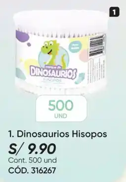 Azzorti Dinosaurios hisopos oferta