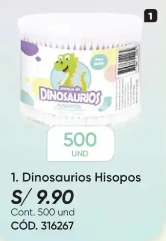 Azzorti Dinosaurios hisopos oferta