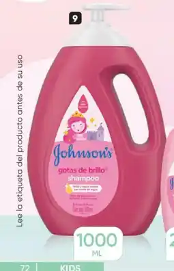 Azzorti Johnson's gotas de brillo shampoo oferta