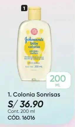 Azzorti Johnson's baby colonia sonrisas sonrisos oferta