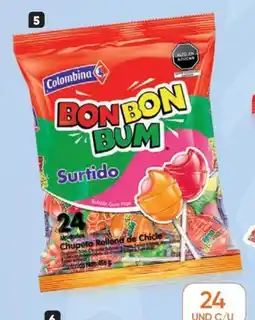 Azzorti Colombina bon bon bum surtido oferta