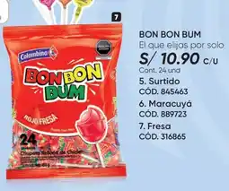 Azzorti Colombina bon bon bum oferta