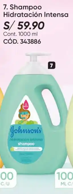 Azzorti Johnson's shampoo hidratación intensa oferta