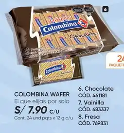 Azzorti Colombina wafer chocolate oferta