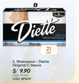 Azzorti Wawasana Diette Original C/Stevia oferta