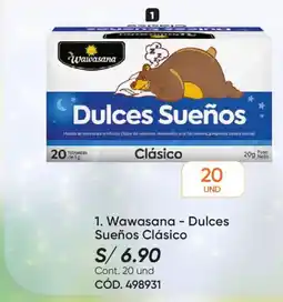 Azzorti Wawasana dulces sueños clásico oferta
