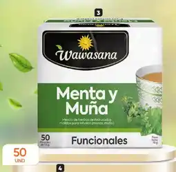 Azzorti Wawasana menta y muña funcionales oferta