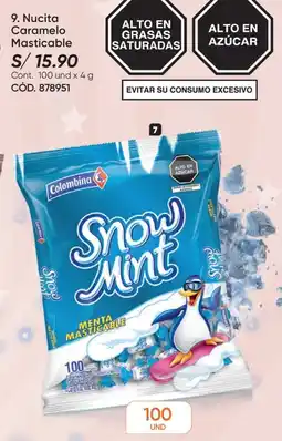 Azzorti Colombina snow mint oferta