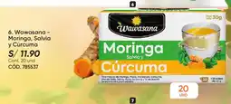 Azzorti Wawasana moringa salvia y cúrcuma oferta