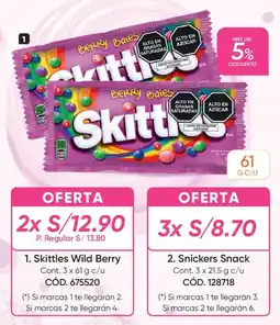 Azzorti Skittles Wild Berry oferta