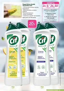 Azzorti Cif crema bioactive oferta