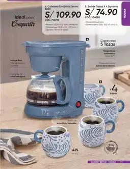 Azzorti Azzorti cafetera eléctrica oferta