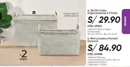 Azzorti Fiotti set de cajas organizadoras oferta