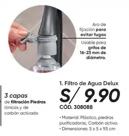 Azzorti Filtro de Agua Delux oferta