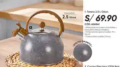 Azzorti Odun tetera oferta
