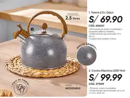 Azzorti Odun tetera 2.5 l oferta
