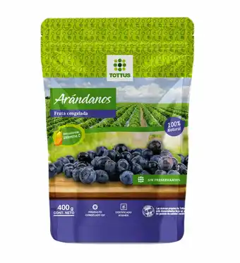 Tottus Arándanos congelados oferta