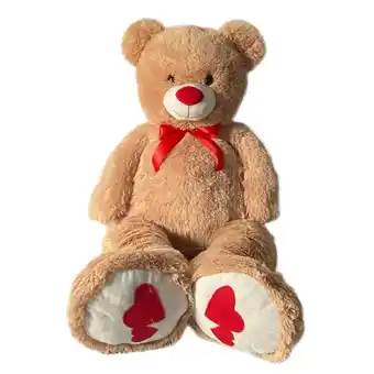 Tottus Oso san valentin 100 cms color beige oferta