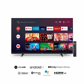 Tottus Tv led 55 uhd 4k smart android tv oferta