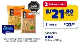 Makro Aro snacks bolsa oferta