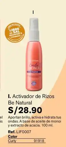 Leonisa Be natural activador de rizos oferta