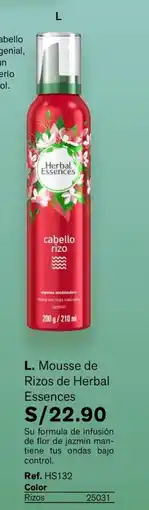 Leonisa Herbal essences l. mousse de rizos oferta