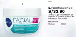 Leonisa Nivea facial hyaluron gel oferta