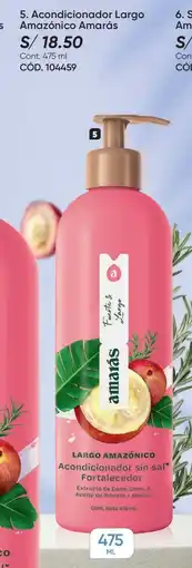 Azzorti Amarás acondicionador largo amazónico oferta