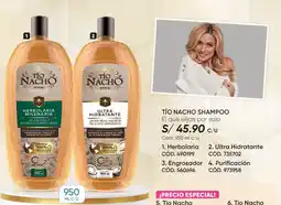 Azzorti Tío nacho herbolaria shampoo oferta
