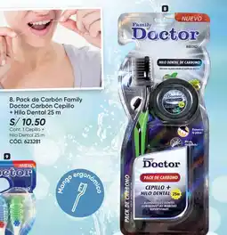 Azzorti Family doctor + hilo dental pack de carbón oferta