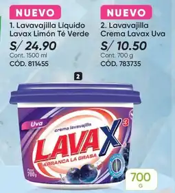 Azzorti Lavax lavavajilla crema uva oferta