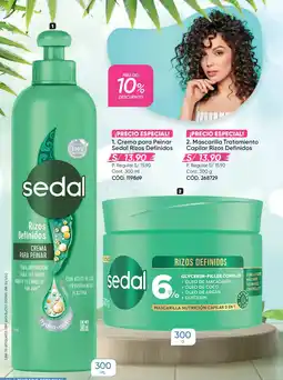 Azzorti Sedal crema para peinar rizos definidos oferta