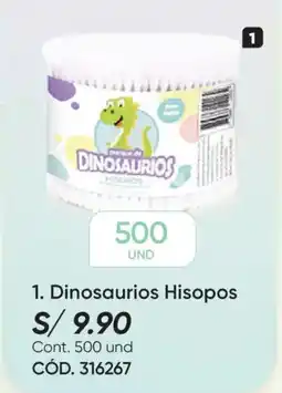 Azzorti Dinosaurios hisopos oferta