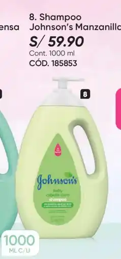 Azzorti Johnson's manzanilla shampoo oferta