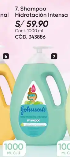 Azzorti Johnson's shampoo hidratación intensa oferta