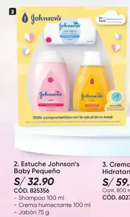 Azzorti Johnson's estuche baby pequeño oferta