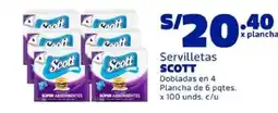 Makro Servilletas Scott oferta