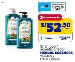 Makro Herbal Essences Shampoo / acondicionador oferta