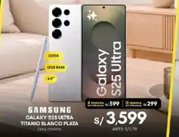 La Curacao Samsung galaxy s25 ultra titanio blanco plata oferta