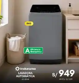 La Curacao Indurama lavadora automática oferta