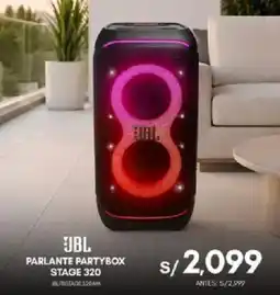 La Curacao JBL parlante partybox stage 320 oferta