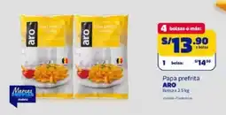 Makro Aro papa prefrita crinkle oferta