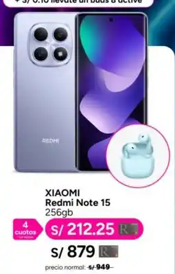 Ripley Xiaomi Redmi Note 15 256gb oferta